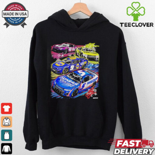 Hendrick Motorsports 2025 4 Car shirt