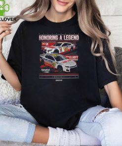 Hendrick Motorsports Team Collection Black Hendrick Motorsports Honoring A Legend T Shirt