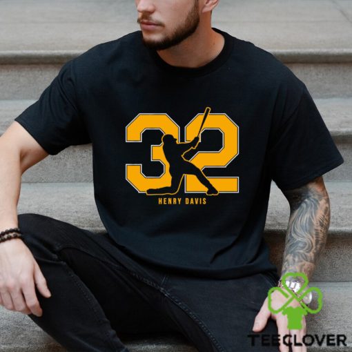 Henry Davis Pittsburgh Pirates number 32 2023 hoodie, sweater, longsleeve, shirt v-neck, t-shirt