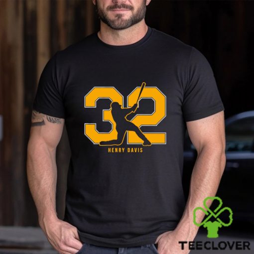 Henry Davis Pittsburgh Pirates number 32 2023 hoodie, sweater, longsleeve, shirt v-neck, t-shirt