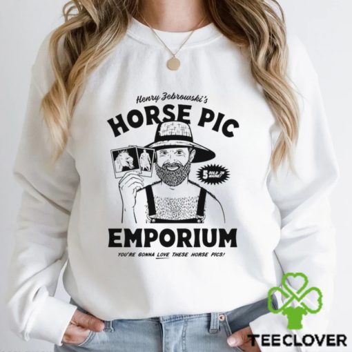 Henry Zebrowski’s Horse Pic Emporium you’re gonna love these Horse Pic art hoodie, sweater, longsleeve, shirt v-neck, t-shirt