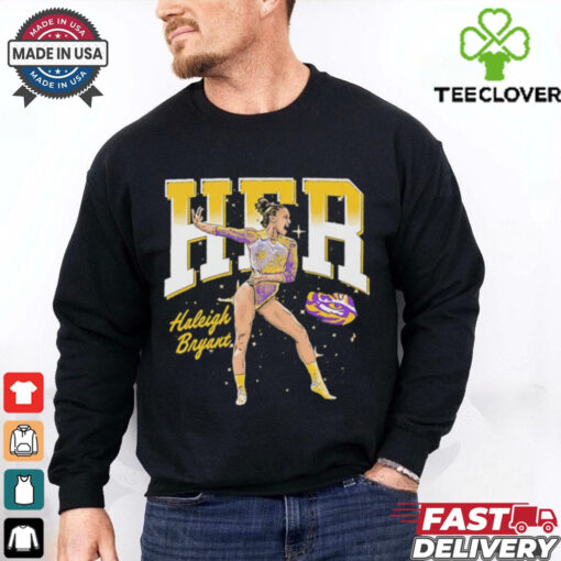 Her Haleigh Bryant LSU Tigers artistic gymnast hoodie, sweater, longsleeve, shirt v-neck, t-shirt