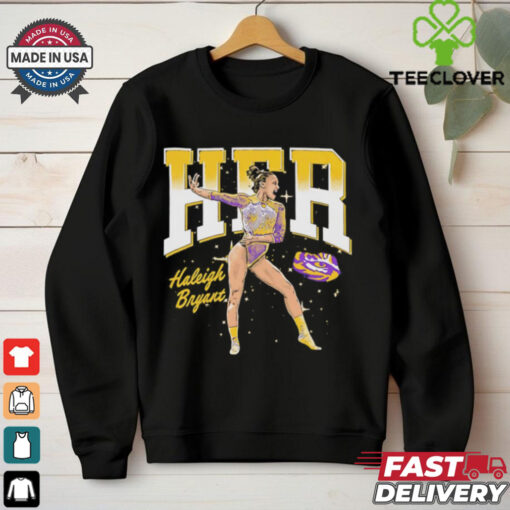 Her Haleigh Bryant LSU Tigers artistic gymnast hoodie, sweater, longsleeve, shirt v-neck, t-shirt