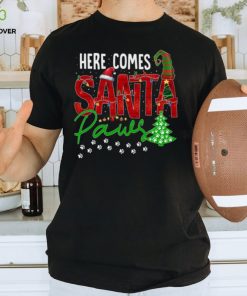 Here Comes Santa Paws Christmas Dog Classic T Shirt
