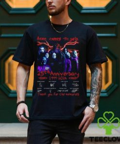 Here Comes The Pain 25th Anniversary 1999 2024 Slipknot Thank You For The Memories T Shirt