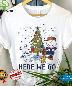 Here We Go Cowboys Peanuts Christmas Shirt