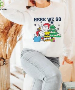 Here We Go Peanuts Cowboys Christmas Shirt