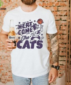 Here come the cats Kansas State Wildcats basketball hoodie, sweater, longsleeve, shirt v-neck, t-shirt