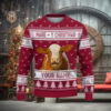 Kansas City Chiefs Superhero Holiday Ugly Christmas Sweater