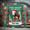 Black Jim Beam Christmas Ugly Sweater