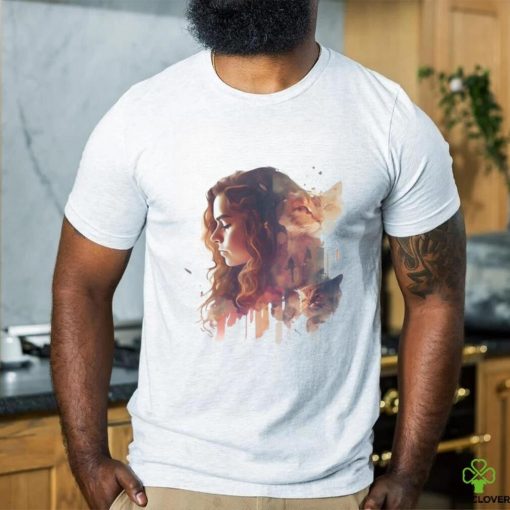 Hermione & Crookshanks shirt