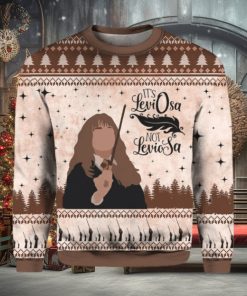 Hermione It’s Leviosa Not Leviosa Ugly Sweater