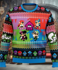 Heroes Splatoon 2 Ugly Christmas Sweater