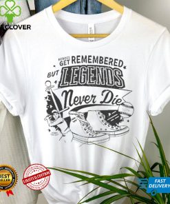 Heroes get remembered legends never die collage shirt