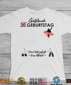 Herren 20 Geburtstag Manner Junge Party Eskalation Gastebuch Shirt 38 Herren 20 Geburtstag Manner Junge Party Eskalation Gastebuch Shirt
