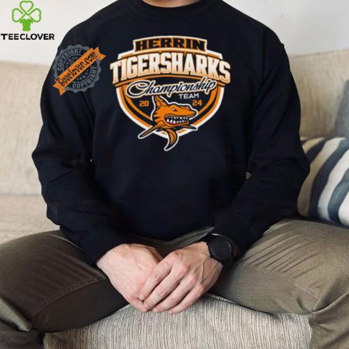 Herrin Tiger Sharks Team 2024 Championship shirt