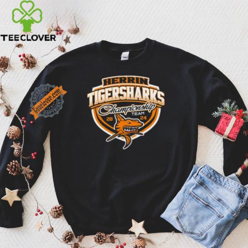 Herrin Tiger Sharks Team 2024 Championship shirt