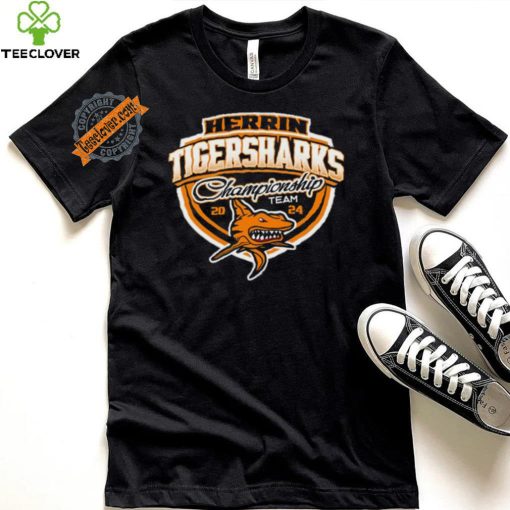 Herrin Tiger Sharks Team 2024 Championship shirt