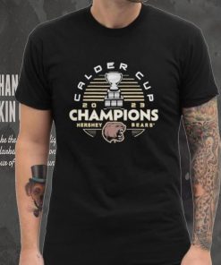 Hershey Bears 2023 Calder Cup Champions Dark Chocolate Adult T Shirt