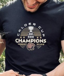 Hershey Bears 2023 Calder Cup Champions Dark Chocolate Adult T Shirt