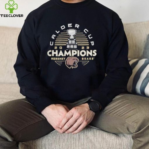 Hershey Bears 2023 Calder Cup Champions Dark Chocolate Adult T Shirt