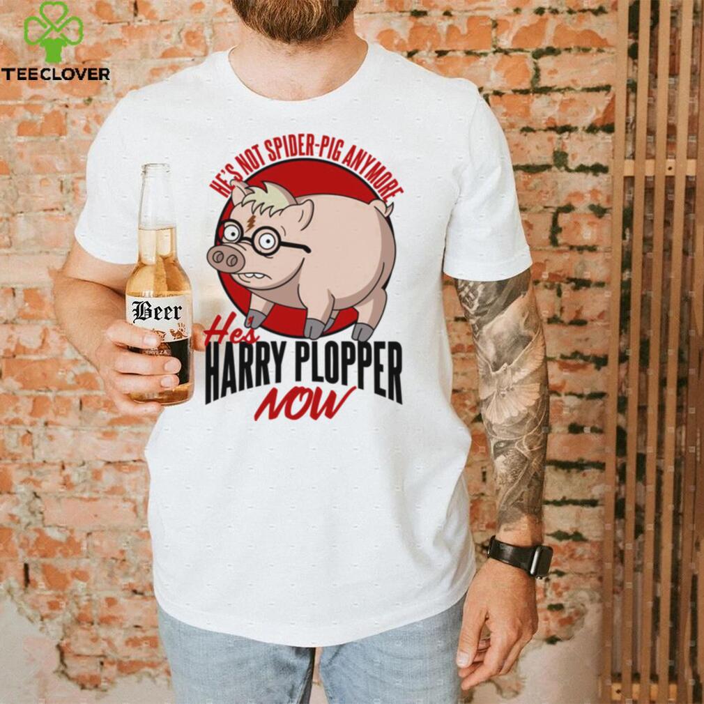 He’s Not Spider Anymore He’s Harry Plopper Now Funny Pig Design Unisex T Shirt He’s Not Spider Anymore He’s Harry Plopper Now Funny Pig Design Unisex T Shirt