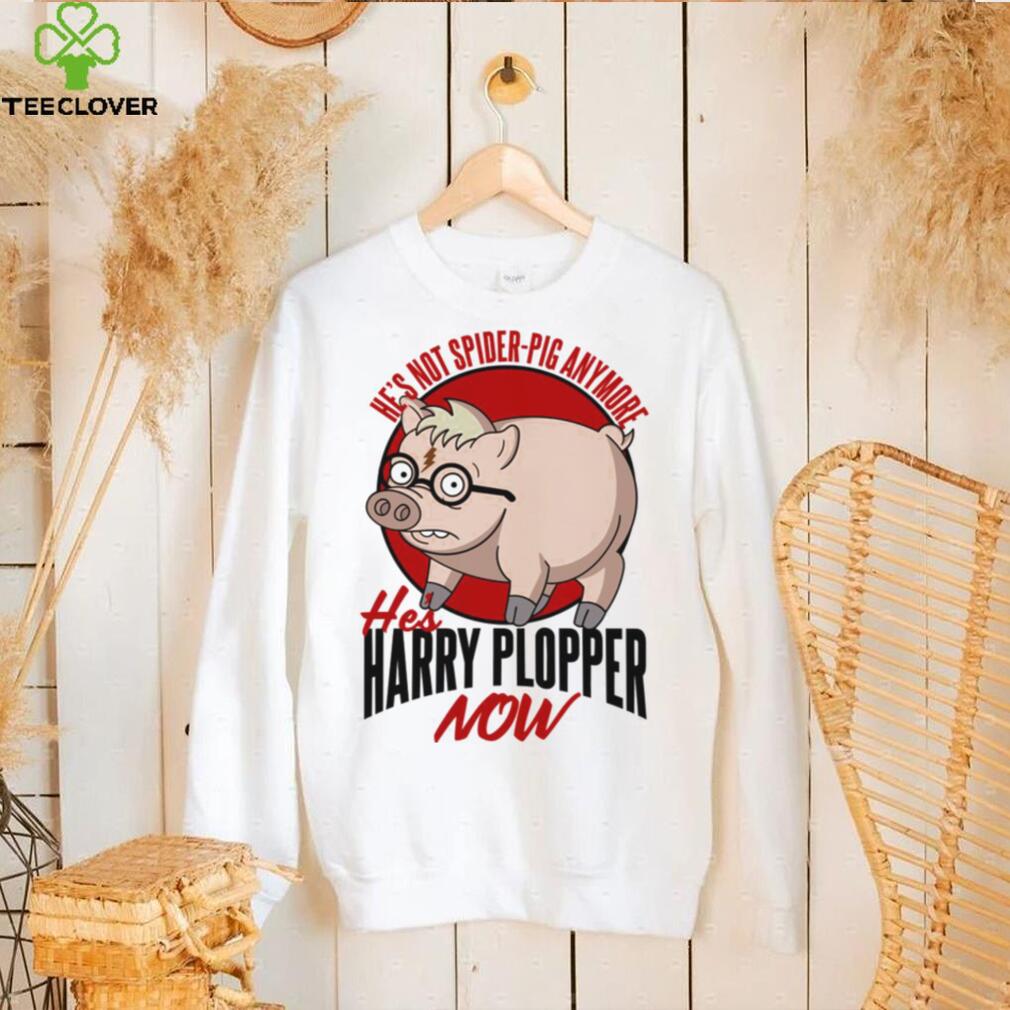 He’s Not Spider Anymore He’s Harry Plopper Now Funny Pig Design Unisex T Shirt He’s Not Spider Anymore He’s Harry Plopper Now Funny Pig Design Unisex T Shirt