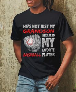 He’s not just my grandson he’s also my favorite baseball player shirt
