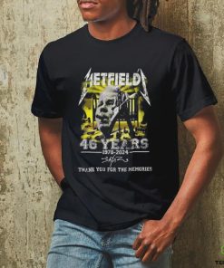 Hetfield Metallica 46 Years 1978 2024 Signature Thank You For The Memories Signature Shirt 2 Hetfield Metallica 46 Years 1978 2024 Signature Thank You For The Memories Signature Shirt