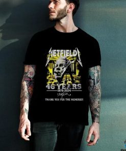 Hetfield Metallica 46 Years 1978 2024 Signature Thank You For The Memories Signature Shirt 3 Hetfield Metallica 46 Years 1978 2024 Signature Thank You For The Memories Signature Shirt
