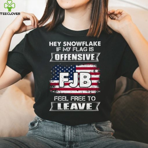 Hey Snowflake If My Flag Is Offensive Feel Freee To Leave Classic T Shirt