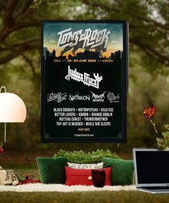 Tons Of Rock Event Judas Priest Parkway Drivf Satiricon Abbath Immortal In Oslo Norway June 2024 Home Decor Poster Canvas