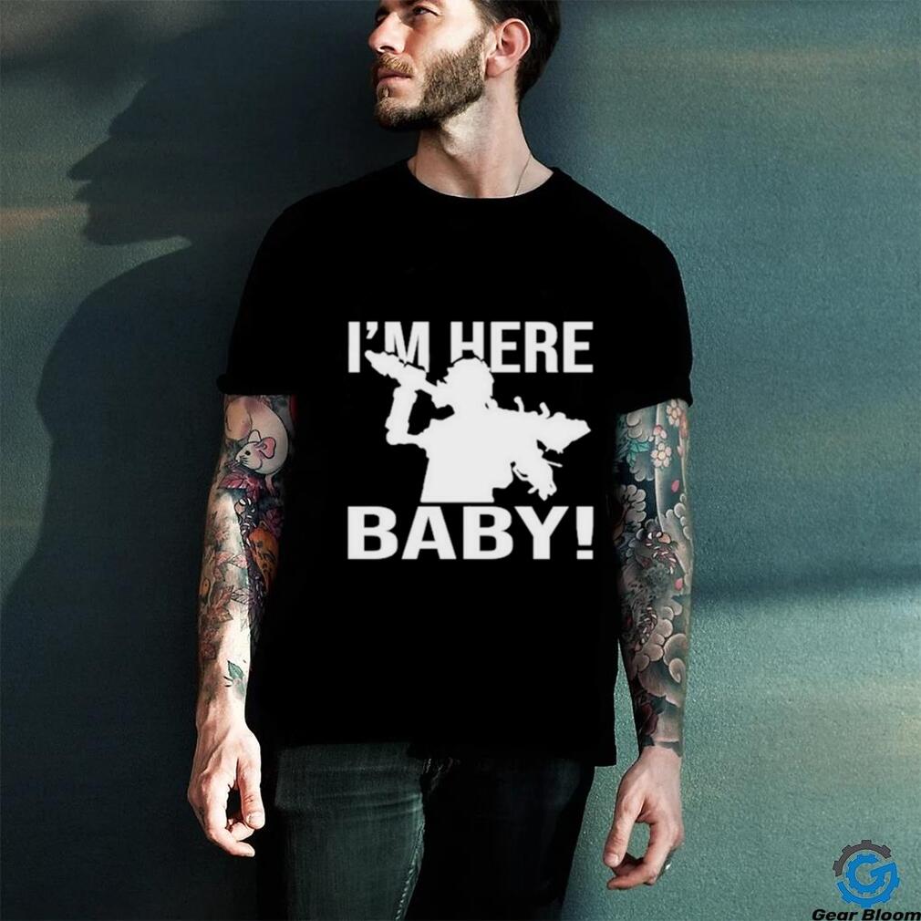 Hi Fi Rush I’m Here Baby Shirt Hi Fi Rush I’m Here Baby Shirt