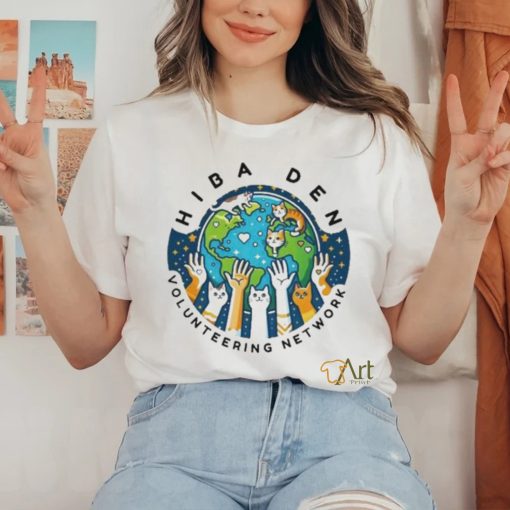 Hiba Den Volunteering Network T shirt