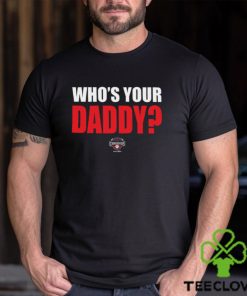 Hickory Crawdads 2024 Who’s Your Daddy Black shirt