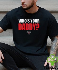 Hickory Crawdads 2024 Who's Your Daddy Black hoodie, sweater, longsleeve, shirt v-neck, t-shirt