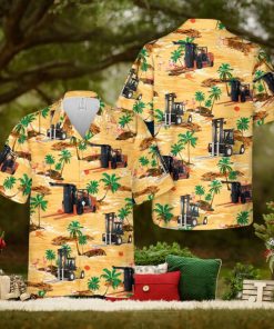 High Capacity Forklift 3D Hawaiian Shirt Summer Holiday Gift For Men And Women