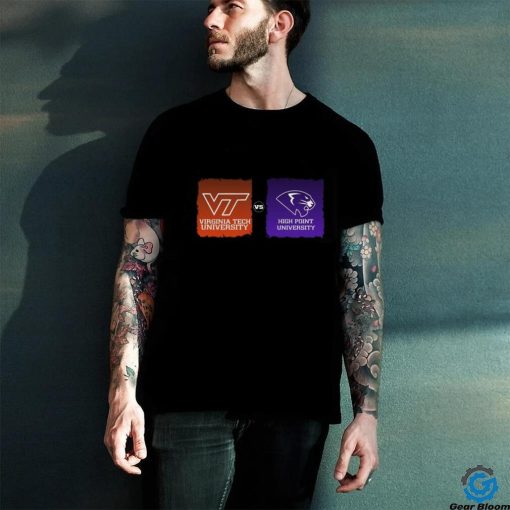 High Point VS Virginia Tech NCAA College Soccer shirt