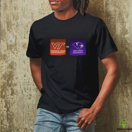 High Point VS Virginia Tech NCAA College Soccer shirt