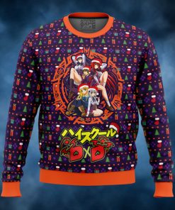 High School DXD Dreaming His Own Harem Ugly Christmas Sweater