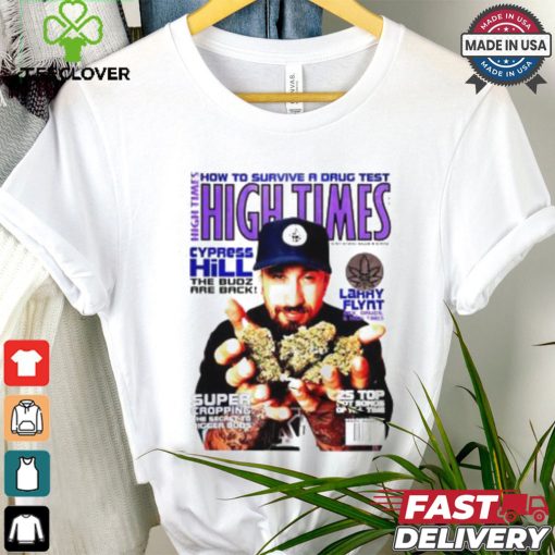 High Times how to survive a drug test Cypress Hill the Budz are back shirt