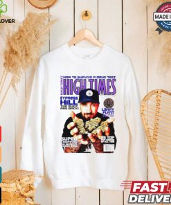 High Times how to survive a drug test Cypress Hill the Budz are back shirt