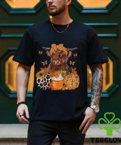 Highland Cow Fall Sweatshirt, Fall Heifer Thanksgiving Shirt, Thanksgviving Shirt, Fall Sweater, Fall Vibes Shirt, Pumpkin Cow Shirt, Thanksgiving Gift