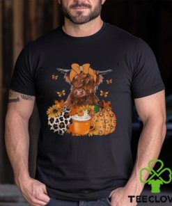 Highland Cow Fall Sweatshirt, Fall Heifer Thanksgiving Shirt, Thanksgviving Shirt, Fall Sweater, Fall Vibes Shirt, Pumpkin Cow Shirt, Thanksgiving Gift