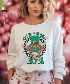 Highland Cow One Lucky Heifer shirt