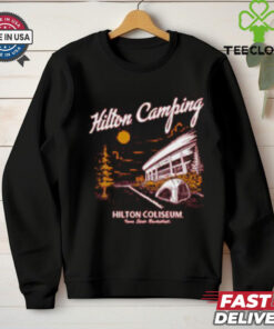 Hilton camping vacation tee