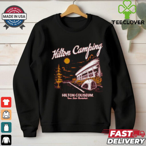 Hilton camping vacation tee
