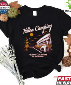 Hilton camping vacation tee