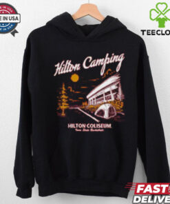 Hilton camping vacation tee