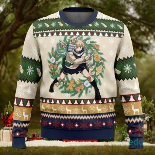 Himiko Tora Christmas My Hero Academia Ugly Christmas Sweater Unisex 3D Christmas Sweater Gift